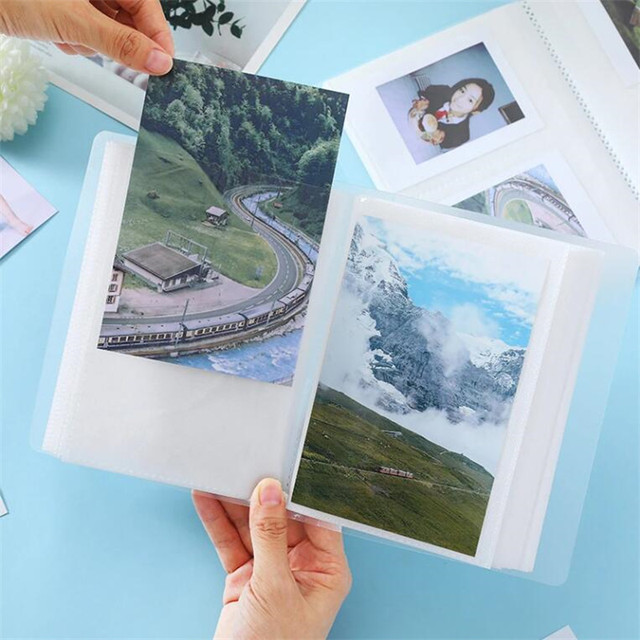 3/4/5/6 Inch Idol Pictures Binder Storage Photo Album Mini Photo Album  Square Transparent Album Creative DIY Photocard Holder - AliExpress